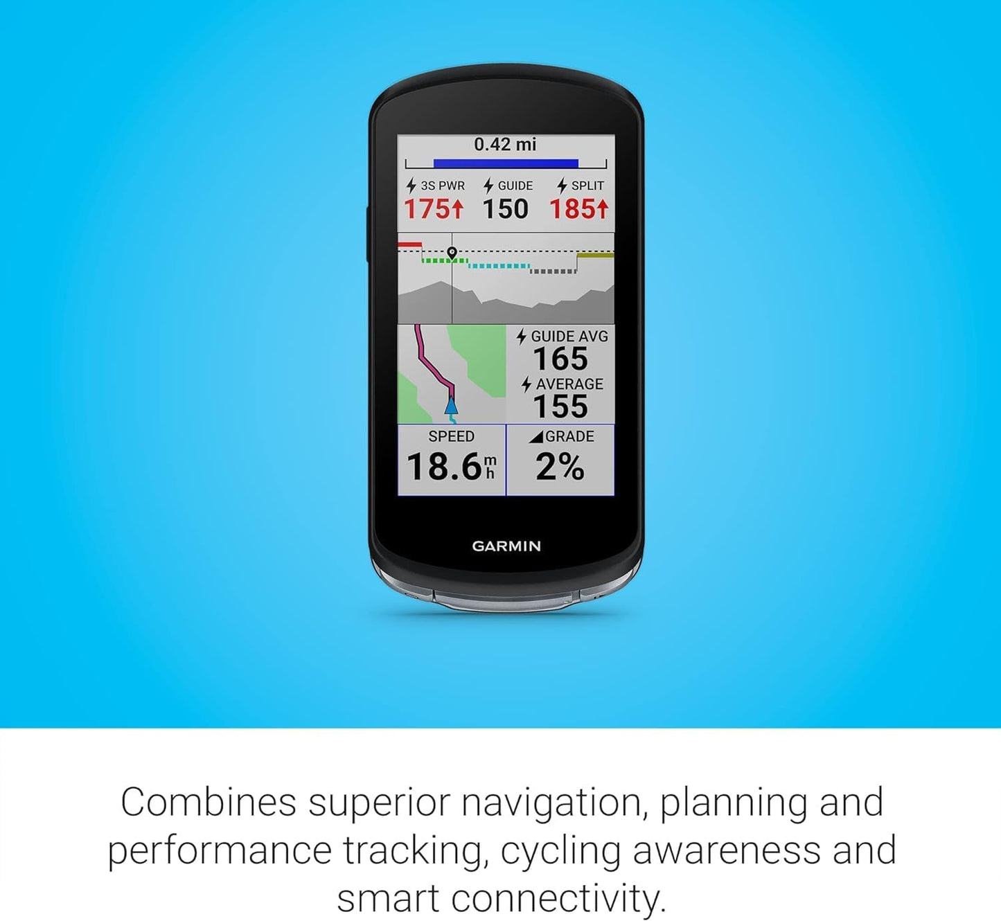 Garmin Edge 1040 GPS Bike Computer Black